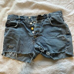 Jean shorts, size 8, brand 579